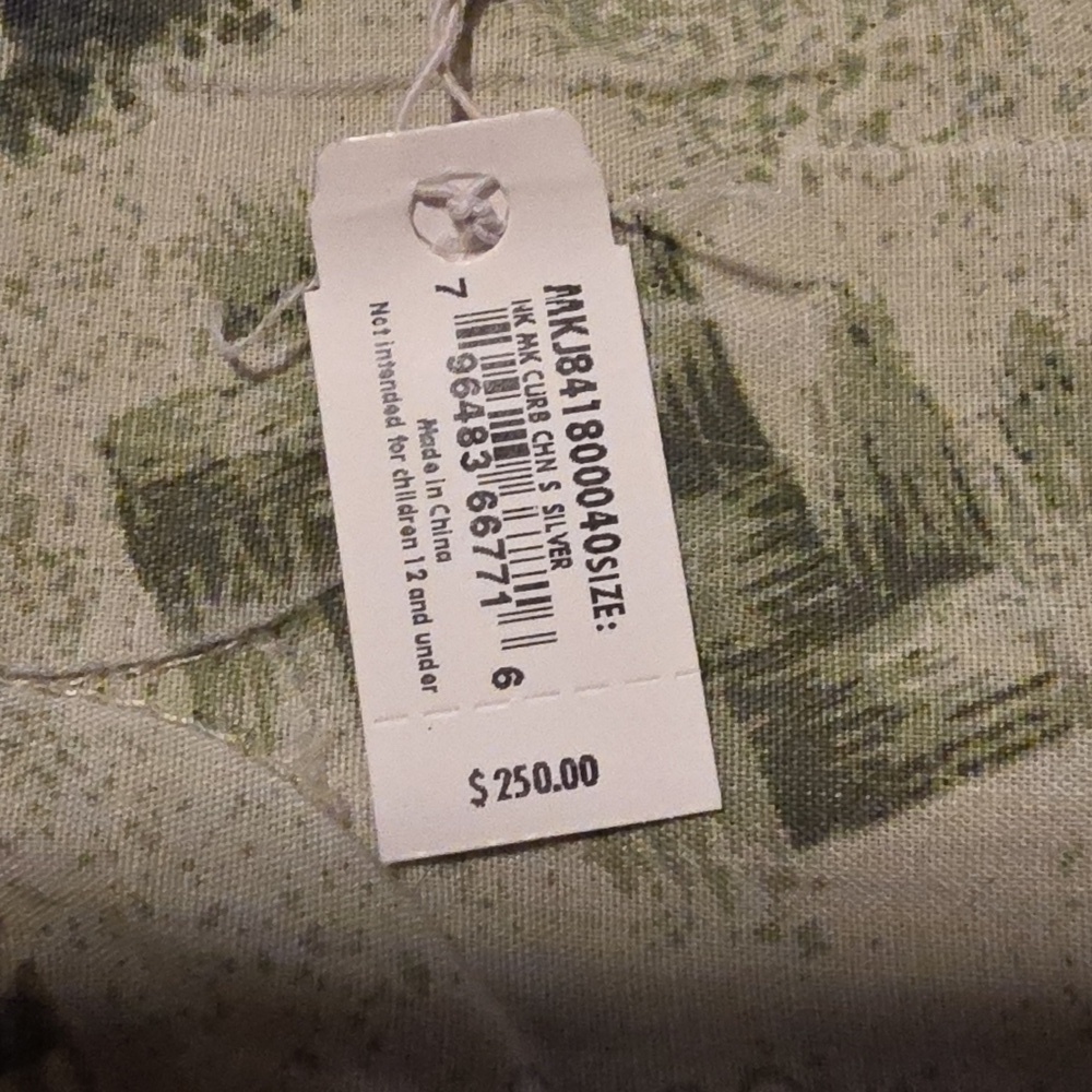 New Michael Kors Shiny Silver Chain Necklace Retails $250 - Picture 4 of 4